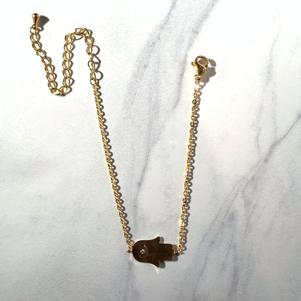 Hamsa hand bracelet